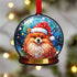 Pomeranian Snow Globe Decoration